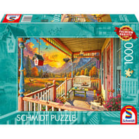 Schmidt Spiele Véranda de montagne, Puzzle 