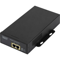 Digitus Injecteur Gigabit Ethernet PoE++ 802.3at, 95 W, PoE-Injecteur Noir