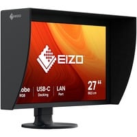 EIZO CG2700S ColorEdge 27" Moniteur Noir, 1x DisplayPort, 1x HDMI, 1x USB-C, 4x USB-A, 1x RJ-45