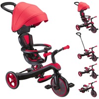 GLOBBER Explorer Trike 4 en 1, Véhicules pour enfants Rouge