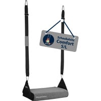 HUDORA Siège balançoire Comfort grand Gris/Noir