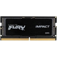 Kingston FURY 16 Go DDR5-4800, Mémoire vive Noir, KF548S38IB-16, Impact, XMP