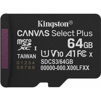 Kingston SDCS3/64GBSP, Carte mémoire Noir