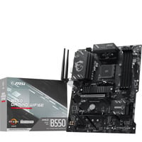 MSI  carte mère socket AM4 Noir/Argent