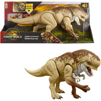 Mattel JURASSIC WORLD RUMBLE 'N RAMPAGE Distortus rex, Figurine Jurassic World RUMBLE 'N RAMPAGE Distortus rex, 4 an(s), Multicolore, Plastique