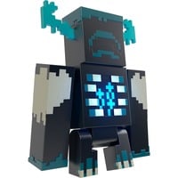 Mattel Minecraft - Figurine Super Boss Warden - Figurine - 3 Ans Et + Minecraft - Figurine Super Boss Warden - Figurine - 3 Ans Et +, 6 an(s), Bleu, Gris, Plastique
