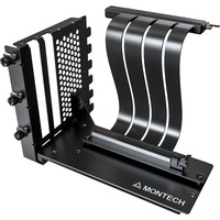 Montech Kit de montage vertical pour GPU, câble d'extension PCIe 4.0 Noir
