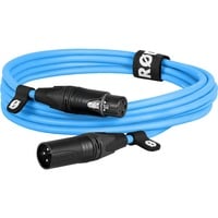 Rode Microphones Câble XLR Premium XLR3M-B bleu Bleu