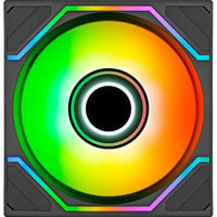 Thermaltake SWAFAN 120 EX INFINITY ARGB Sync Ventilateur de refroidissement PC ventilateur de boîtier Noir, 124 x 120 x 28 mm