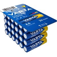 Varta 04906 Batterie à usage unique AA Alcaline Batterie à usage unique, AA, Alcaline, 1,5 V, 12 pièce(s), Bleu