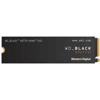 WD Black SN770 NVMe 2 To SSD Noir, WDS200T3X0E, M.2 2280, PCIe Gen4 x4