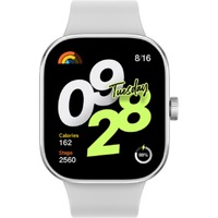 Xiaomi Redmi Watch 4, Smartwatch Argent/Blanc
