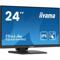 iiyama ProLite T2454MSC-B2AG écran plat de PC 60,5 cm (23.8") 1920 x 1080 pixels Full HD LED Écran tactile Multi-utilisateur Noir Moniteur Noir (Mat), 60,5 cm (23.8"), 1920 x 1080 pixels, Full HD, LED, 4 ms, Noir