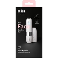 Braun Face FS1000 1 tête(s) Blanc, Dépilatoire Blanc/chrome, Blanc, Chine, Batterie, AA, Alcaline, 97 g