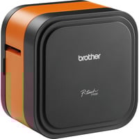 Brother P-touch E920BT CUBE Pro, Imprimante d'étiquettes Noir/Orange