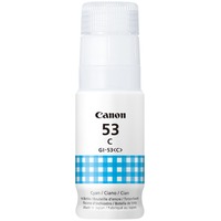 Canon Bouteille d'encre cyan GI-53C Cyan, Canon, PIXMA G650 PIXMA G550, 60 ml, Jet d'encre, 1 pièce(s)