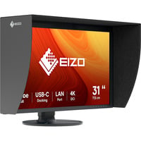 EIZO ColorEdge CG3100X écran plat de PC 77,5 cm (30.5") 4096 x 2160 pixels 4K DCI LCD Noir 30" Moniteur Noir, 1x DisplayPort, 1x HDMI, 1x USB-C, 4x USB-A, 1x RJ-45, 77,5 cm (30.5"), 4096 x 2160 pixels, 4K DCI, LCD, 15 ms, Noir