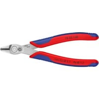 KNIPEX Electronic Super Knips XL Pince coupante électrique, Pinces électroniques Rouge/Bleu, Pince coupante électrique, 1,23 cm, Acier, Bleu/rouge, 14 cm, 77 g