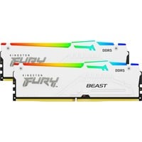 Kingston FURY 64 Go DDR5-6000 (2x 32 Go) mémoire vive Blanc, KF560C36BWEAK2-64, XMP 3.0, EXPO