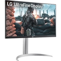 LG 27UP650K-W.AEU écran plat de PC 68,6 cm (27") 3840 x 2160 pixels 4K Ultra HD LED Blanc Moniteur Blanc/argent, 1x DisplayPort, 2x HDMI, 68,6 cm (27"), 3840 x 2160 pixels, 4K Ultra HD, LED, 5 ms, Blanc