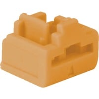 Lindy 47898 bloqueur de port RJ-45 Orange Acrylonitrile-Butadiène-Styrène (ABS) 20 pièce(s), Verrou antivol Orange, Bloqueur de port, RJ-45, Orange, Acrylonitrile-Butadiène-Styrène (ABS), 20 pièce(s), Sac en polyéthylène