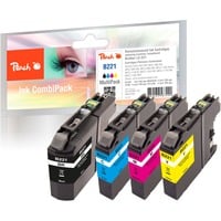 Peach 319795 cartouche d'encre Compatible Noir, Cyan, Magenta, Jaune Noir, Cyan, Magenta, Jaune, Multi pack