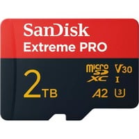 SanDisk Extreme PRO 2 TB microSDXC, Carte mémoire 