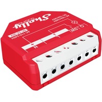 Shelly Qubino Wave 1 PM, Relais Rouge, 1 canal, Z-Wave