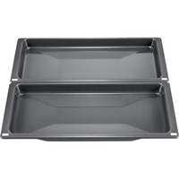 Siemens HZ530000 pièce et accessoire de four Plateau de cuisine Noir Acier, Plaque à pâtisserie Anthracite, Plateau de cuisine, Siemens, Acier, Four, Noir, 440 mm