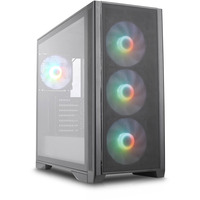 Silentware boîtier midi tower Noir | 3x USB-A | RGB | Verre Trempé