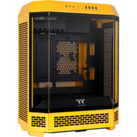 Thermaltake The Tower 600 boîtier midi tower Jaune foncé | 4x USB-A | 1x USB-C | Verre Trempé