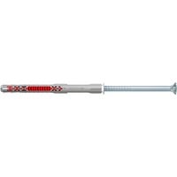 fischer DuoXpand 8x120 T,, Cheville Gris clair/Rouge