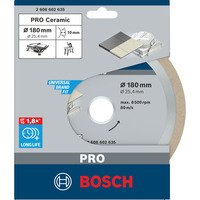 Bosch 2 608 602 635 180mm 1pièce(s) lame de scie circulaire, Disque de coupe Carrelage mural en céramique doux, 18 cm, 2,54 cm, 2,2 mm, 1 pièce(s)