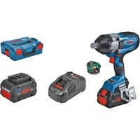 Bosch GDS 18V-1050 HC 1750 tr/min Noir, Bleu, Visseuse à choc Bleu/Noir, Visseuse à percussion, Poignée de pistolet, 3/4", Noir, Bleu, 1750 tr/min, 1300 tr/min