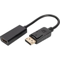 Digitus Adaptateur / Convertisseur DisplayPort > HDMI Noir