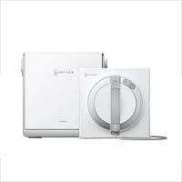 ECOVACS WINBOT W2 PRO OMNI 4500 mAh, Nettoyeur pour fenêtre Blanc, Aspiration, Universel, Blanc, 63 dB, 30 x 40 cm, Batterie