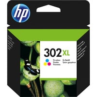 HP Cartouche d'encre trois couleurs haute capacité 302XL d'origine (F6U67AE) 