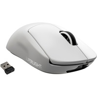 Logitech G Pro X Superlight souris Droitier RF sans fil 25600 DPI, Souris gaming Blanc, Droitier, RF sans fil, 25600 DPI, 1 ms, Blanc