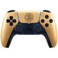 Sony DualSense Wireless-Controller - 007 First Light Édition Limitée, Manette de jeu Or/Noir