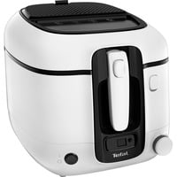 Tefal Super Uno FR3140 Friteuse Blanc Blanc/Noir, Friteuse, 1,3 kg, 2,2 L, Charbon, Blanc, Boutons