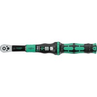 Wera Clé dynamométrique avec carré traversant Click-Torque Lock A 5 R/L Noir/Vert