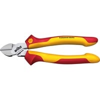 Wiha Coupe latérale Professional électrique avec DynamicJoint, Tenailles de cran Rouge/Jaune