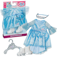 ZAPF Creation BABY born® Ensemble princesse des glaces 43cm, Accessoires de poupée 