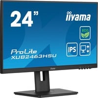 iiyama ProLite XUB2463HSU-B1 écran plat de PC 60,5 cm (23.8") 1920 x 1080 pixels Full HD LED Noir 24" Moniteur Noir (Mat), 60,5 cm (23.8"), 1920 x 1080 pixels, Full HD, LED, 3 ms, Noir