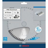 Bosch 2 608 837 759 lame de scie circulaire 17,3 cm 1 pièce(s) Aluminium, Métal non Ferreux, 17,3 cm, 2 cm, 1,3 mm, 8500 tr/min, 1,8 mm