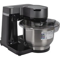 Bosch Serie 2 MUMS2VM00 robot de cuisine 900 W 3,8 L Noir, Argent Noir/Argent, 3,8 L, Noir, Argent, 1,1 m, Acier inoxydable, Plastique, 900 W