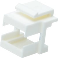 Digitus Adaptateur Keystone LC pour panneau de brassage, Cadre de montage Blanc