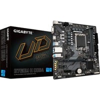 GIGABYTE B760M H DDR4 Carte Mère - Prend en charge les processeurs Intel Core 14e génération, VRM numérique 6+1+1 phases, jusqu'à 3200MHz DDR4 (OC), 2xPCIe 4.0 M.2, GbE LAN, USB 3.2 Gen1 carte mère socket 1700 VRM numérique 6+1+1 phases, jusqu'à 3200MHz DDR4 (OC), 2xPCIe 4.0 M.2, GbE LAN, USB 3.2 Gen1, Intel, LGA 1700, Intel® Celeron®, Intel® Pentium® Gold, LGA 1700, 64 Go, DDR4-SDRAM