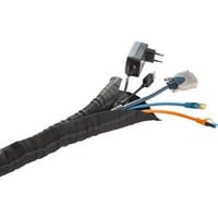 HAGOR KS Self Wrap, Ø 19mm, Guide-câble Noir