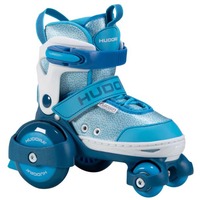 HUDORA HDO Patins à roulettes My First Quad 30-23 cy Cyan